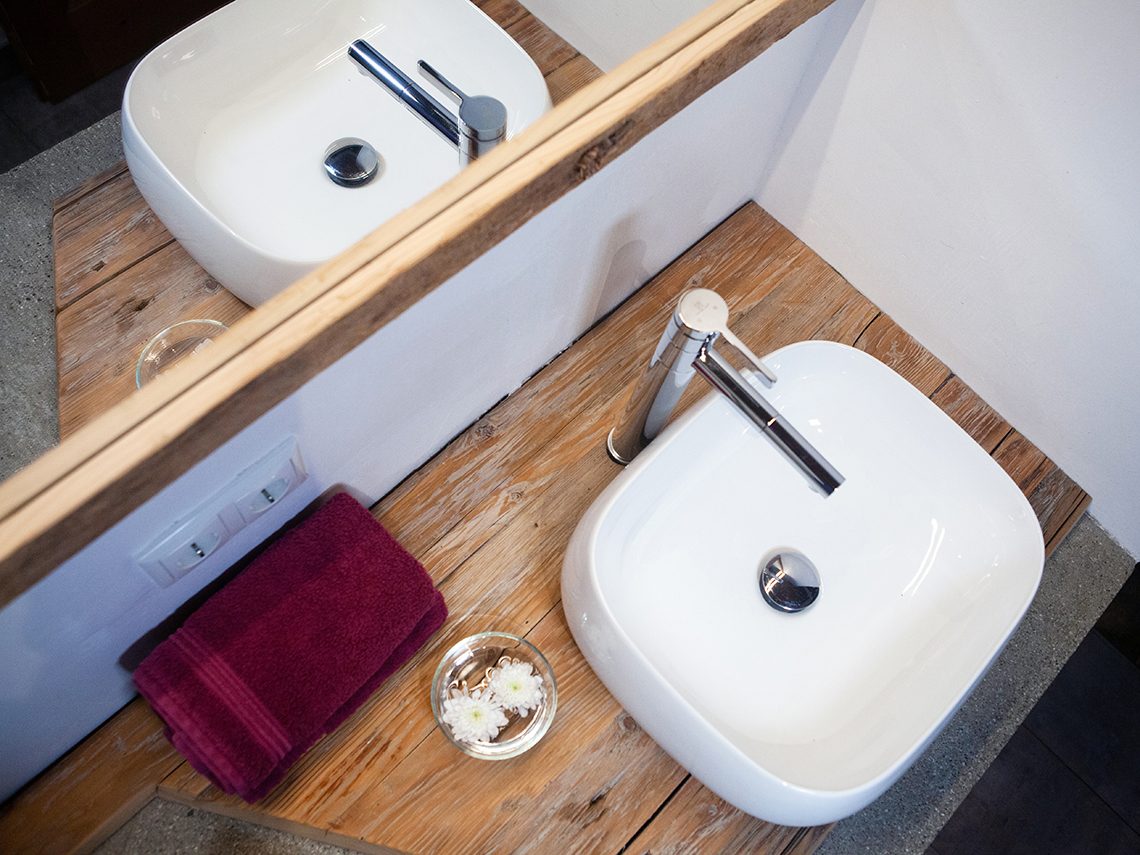 Badezimmer im Ferienhaus Kollinger - Kaprun Kitzsteinhorn