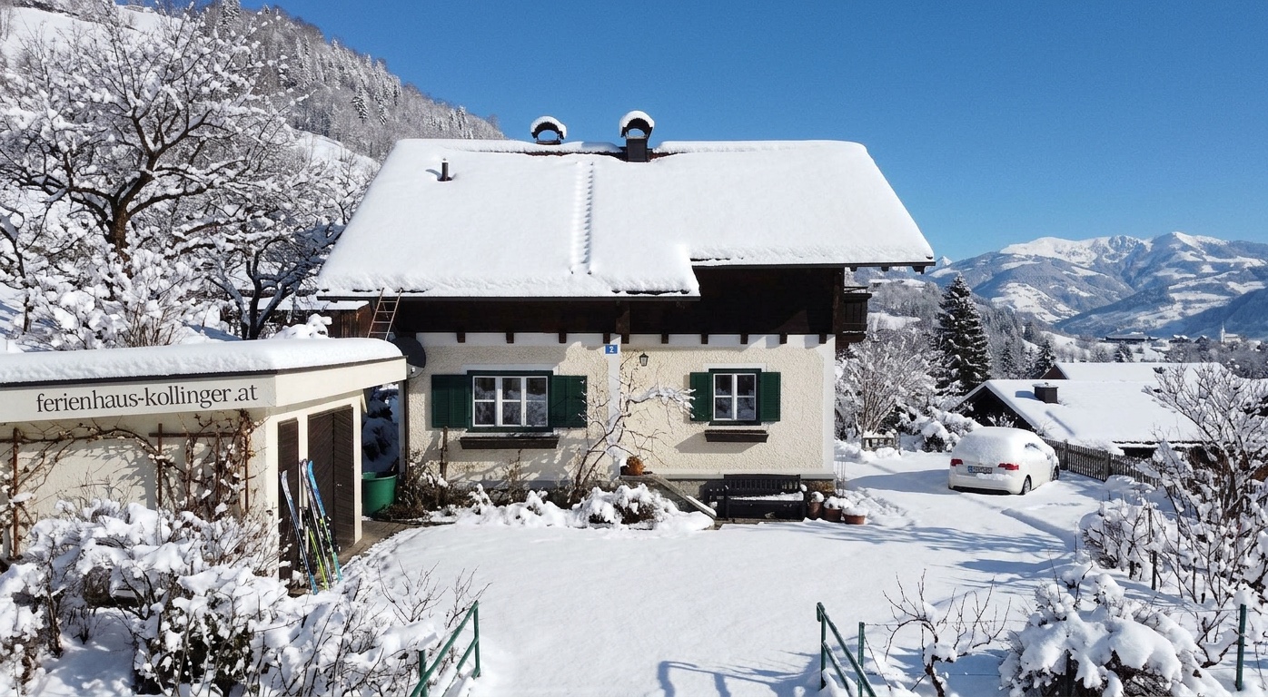 Ferienhaus Kollinger Kaprun – Winter am Kitzsteinhorn